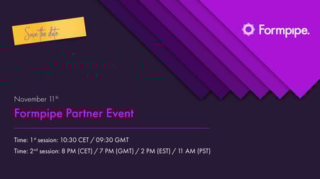 Formpipe Partner Event Nov 2021