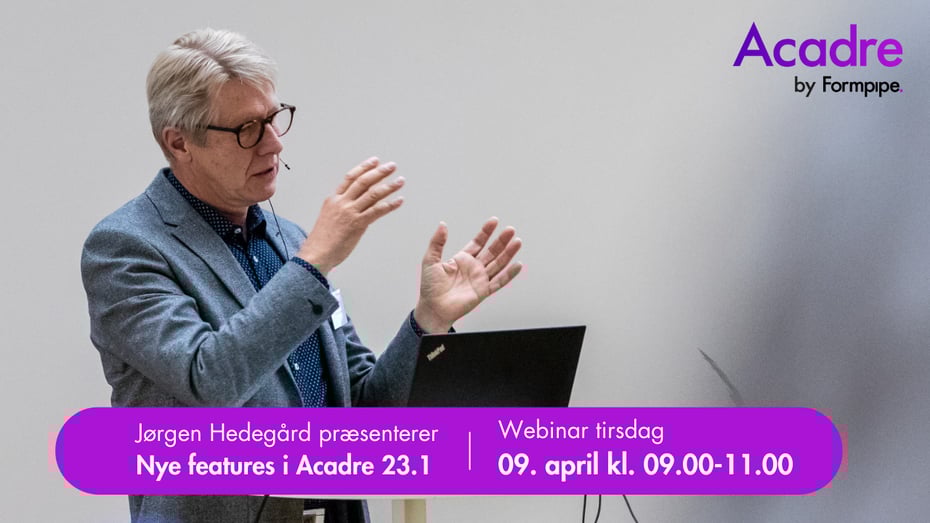 Webinar: Acadre 23.1